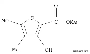 Molecular Structure of 32822-84-7 (METHYL 3-HYDROXY-4,5-DIMETHYLTHIOPHENE-2-CARBOXYLATE)